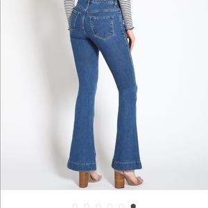 Kancan high rise flare medium wash